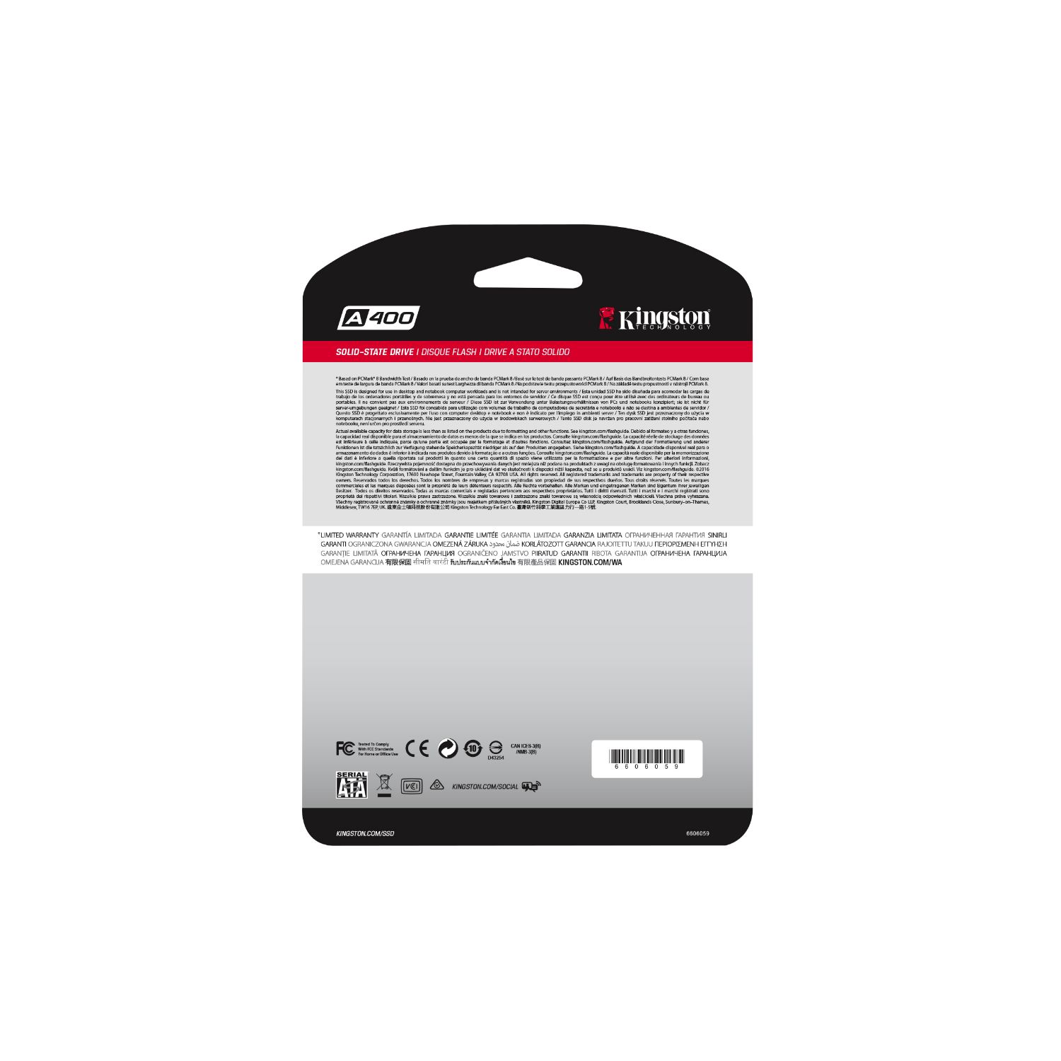 SA400S37/240G - Disco SSD Kingston A400 2.5