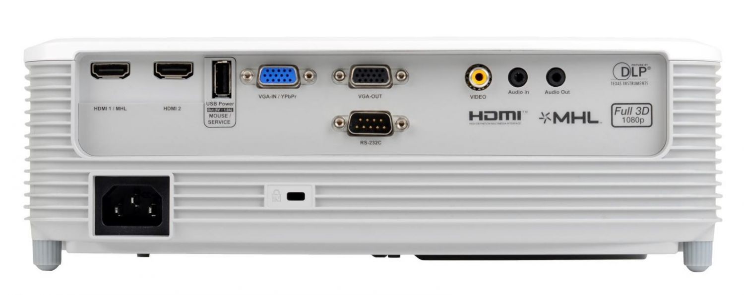 95.76F01GC0E - Videoproyector Optoma EH345 Proyector porttil 3200lmen ANSI DLP 1080p (1920x1080) 3D Blanco videoproyector