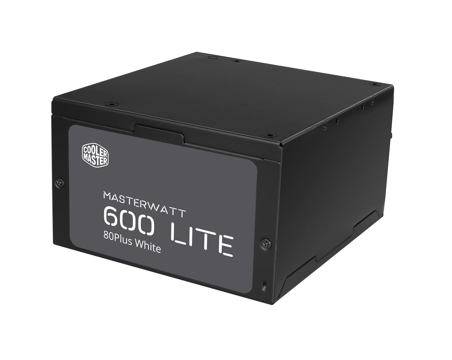 MPX-6001-ACABW-EU - Unidad de fuent de alimentacin Cooler Master MasterWatt Lite unidad de fuente de  600 W ATX Black