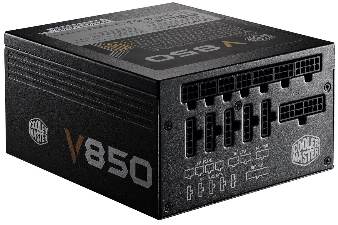 RS850-AFBAG1-EU - Unidad de fuent de alimentacin Cooler Master V850 unidad de fuente de  850 W ATX Negro