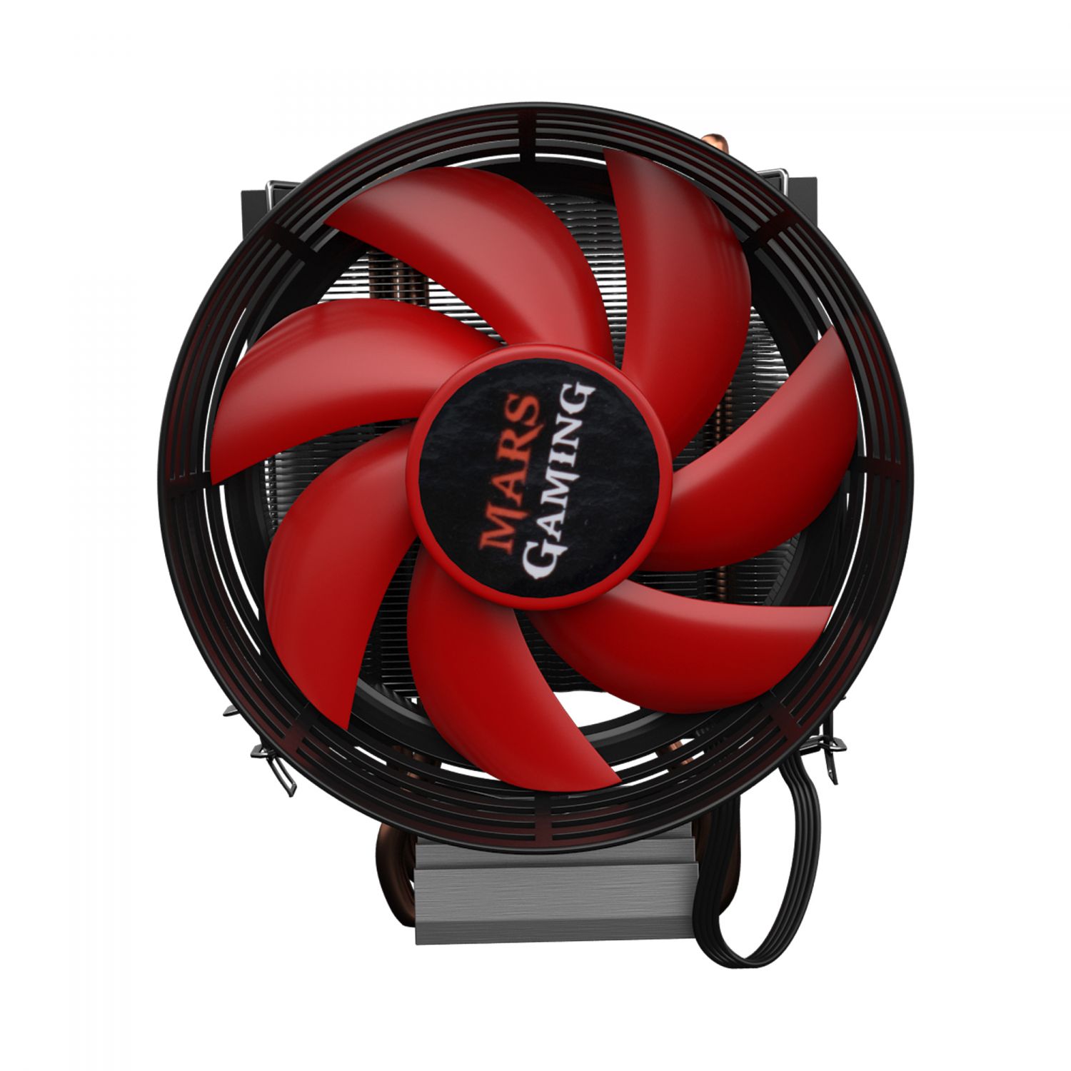 MCPU117 - Ventilador CPU Mars Gaming Multisocket 90mm Negro/Rojo (MCPU117)