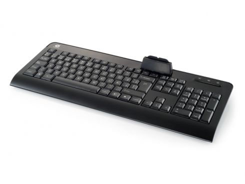 CKBESMARTID - Teclado CONCEPTRONIC Diestro QWERTY USB Lector de Tarjetas Espa�ol Negro (CKBESMARTID)