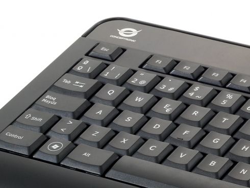 CKBESMARTID - Teclado CONCEPTRONIC Diestro QWERTY USB Lector de Tarjetas Espa�ol Negro (CKBESMARTID)