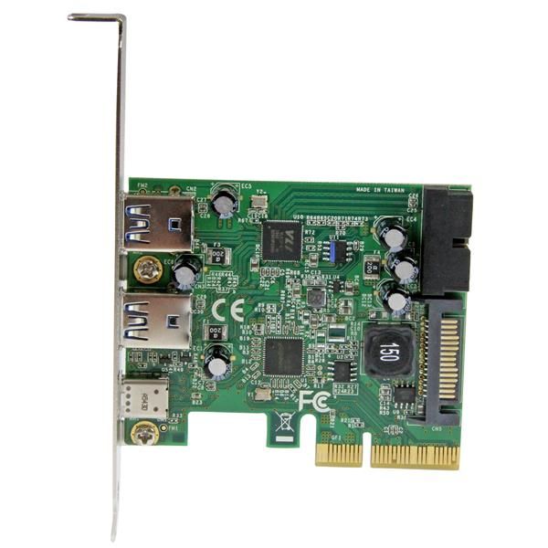 PEXUSB312EIC - Tarjeta y adaptador de interfaz StarTech.com  Combo PCI Expres de 5 Puerto USB 3.1 (10Gbps) - 1x USB-C, 2x USB-A - 2x IDC (5Gbps)