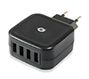 Foto de Cargador Pared CONCEPTRONIC 25W 4USB2 Negro (ALTHEA04B)