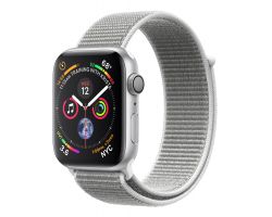 MU6C2TY/A - Reloj inteligent Apple Watch Seri 4 reloj inteligente Plata OLED GP (satlite)