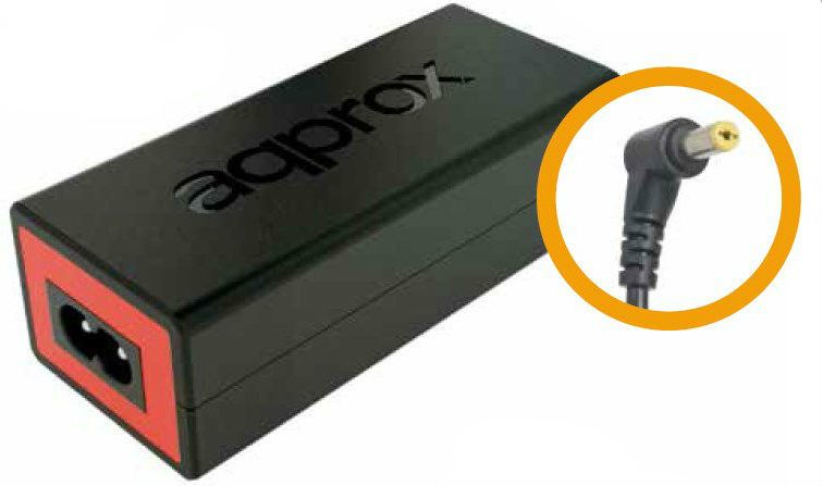 APPA07 - Cargador Approx 90W Porttil Acer Negro/Rojo (APPA07)
