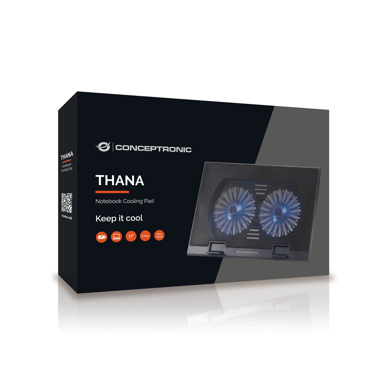 THANA02B - Base Refrigeracin CONCEPTRONIC hasta 17