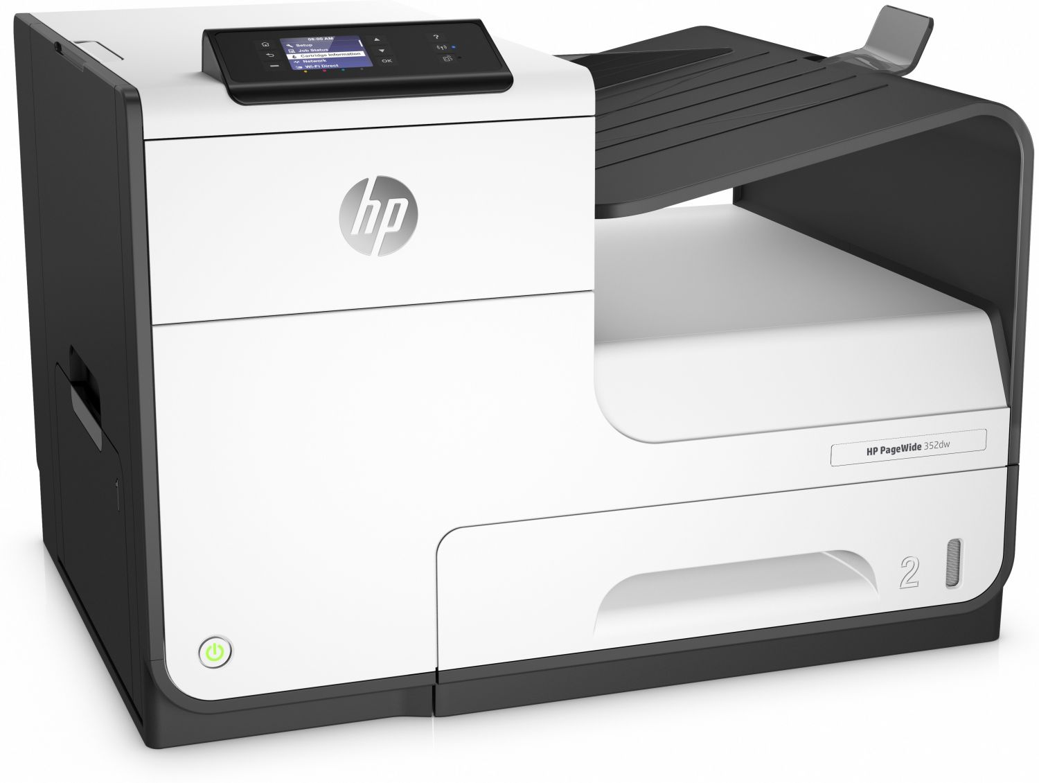 J6U57B - Impresora de inyeccin de tinta HP PageWide 352dw impresora de  de  Color 2400 x 1200 DPI A4 Wifi. Cartuchos 913A BK/C/M/Y
