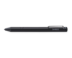 CS-610CK - Lpiz inteligente Wacom Bamboo Fineline 3 negro - Punta fina para escribir y tomar notas - IOS iPad/iPhone (CS-610CK)