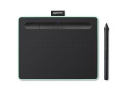 CTL-6100WLE-S - Tableta gráfica Wacom Intuos M Bluetooth tableta digitalizadora 2540 línea por pulgada 216 x 135 mm USB/Bluetooth Negro, Verde