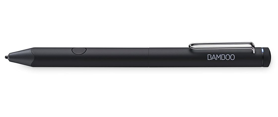 CS-610CK - Lpiz inteligente Wacom Bamboo Fineline 3 negro - Punta fina para escribir y tomar notas - IOS iPad/iPhone (CS-610CK)