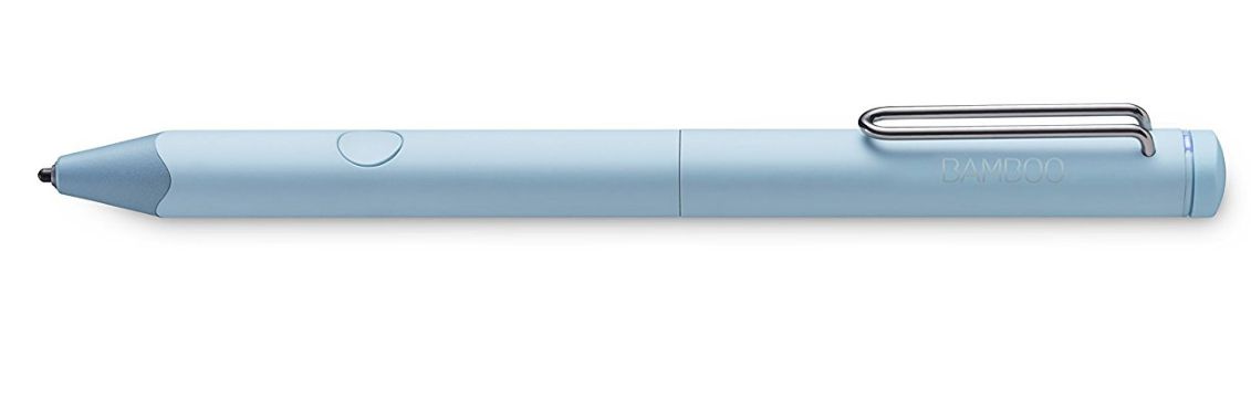 CS-610CM - Lpiz inteligente Wacom Bamboo Fineline 3 celeste - Punta fina para escribir y tomar notas - IOS iPad/iPhone (CS-610CM)