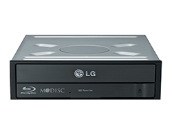BH16NS55.AUAU10B - Unidad de disco óptico LG BH16NS55 Interno Blu-Ray DVD Combo Negro  de  