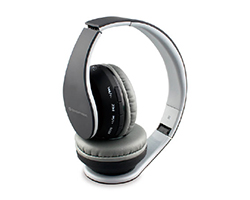 PARRIS02B - Auriculares CONCEPTRONIC Bluetooth 5.0 FM mSD Manos libres Negro (PARRIS02B)