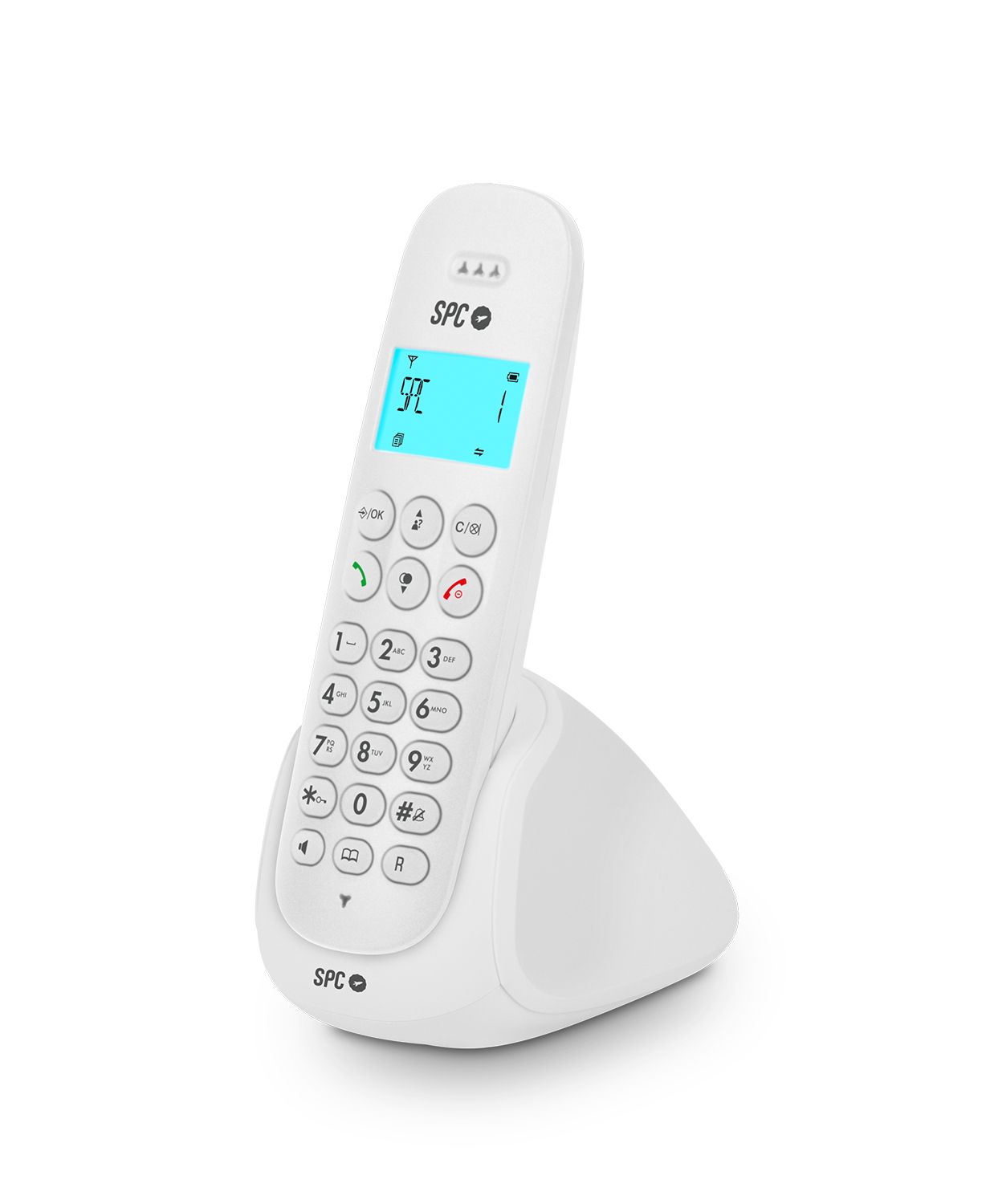 7310B - Telfono SPC ART  DECT Identificador de llamada Blanco