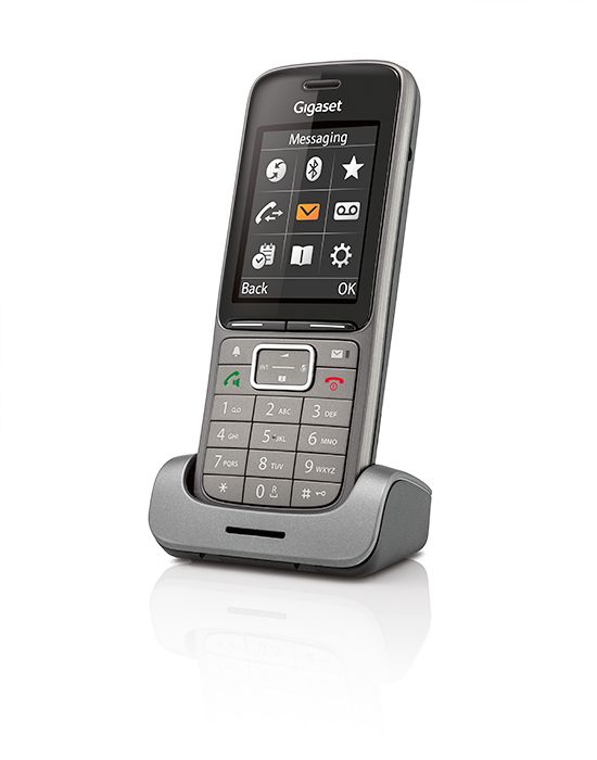 S30852-H2752-R122 - Telfono inalmbrico Gigaset SL750H PRO DECT telephone handset Negro, Grafito (S30852-H2752-R122)