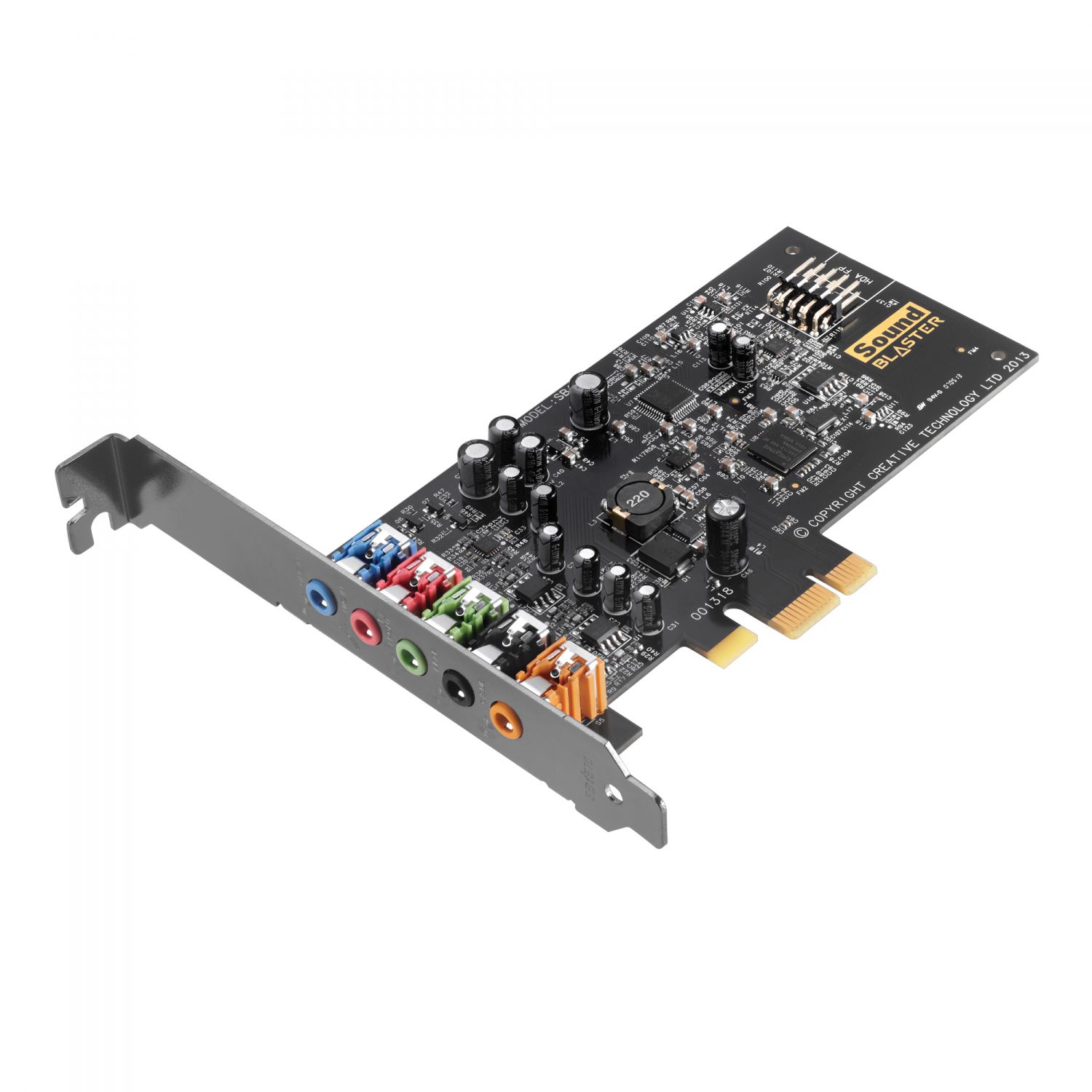 70SB157000000 - Tarjeta de audio Creative Lab Sound Blaster Audigy FX 5.1channel PCI-E x1