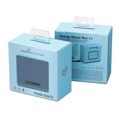 445950 - Altavoc porttile Energy Sistem  Music Box 1+ 5 W Mono portable speaker Azul