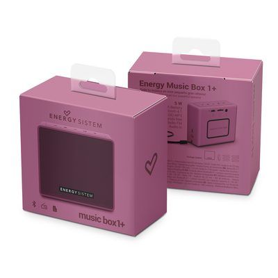 445943 - Altavoc porttile Energy Sistem  Music Box 1+ 5 W Mono portable speaker Rosa