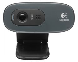 960-001063 - WebCam LOGITECH C270 HD 720p 3mp Control PTZ USB 2.0 Cable 1.5m Micrfono Negra (960-001063)