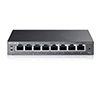 Foto de Switch TP-Link 8xRJ45 GbE PoE 55W Negro (TL-SG108PE)
