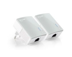 TL-PA4010 KIT - Powerline TP-Link Nano AV600 1xRJ45 Ethernet 10/100 Kit 2 Blanco (TL-PA4010KIT)