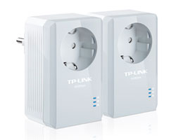 TL-PA4010P KIT - Powerline TP-Link AV600 1xRJ45 Ethernet 10/100 Kit 2 Blanco (TL-PA4010P KIT)