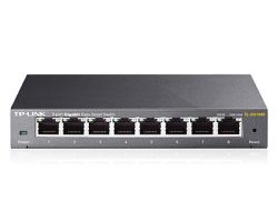 TL-SG108E - Switch TP-Link 8xRJ45 GbE Gestionado Negro (TL-SG108E)