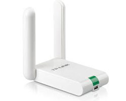 TL-WN822N - Adaptador TP-Link AC300 WiFi 4 2.4GHz Mini USB 2.0 WLAN 2 Antenas Externas 3dBi Blanco (TL-WN822N)