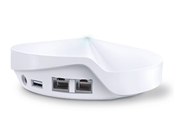 DECO M9 PLUS(1-PACK) - Router inalmbrico TP-LINK Deco M9 Plu router  Doble banda (2,4 GHz / 5 GHz) Gigabit Ethernet Blanco