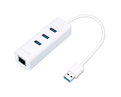UE330 - T. Red TP-Link USB3 Gbit + Hub USB3 3p (UE330)