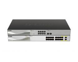 DXS-1100-16SC - Dispositivo de red D-Link DXS-1100-16SC switch Gestionado 10G Ethernet (100/1000/10000) Negro