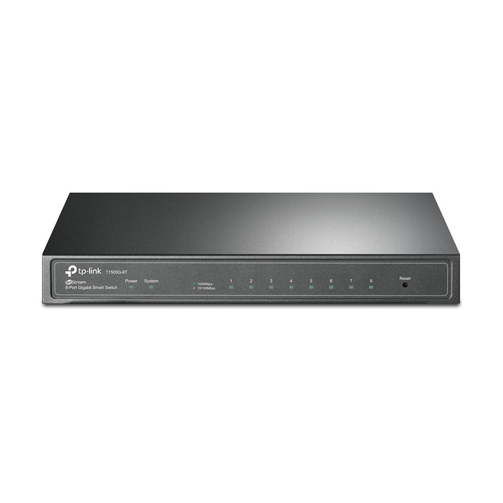 SG2008 - Switch TP-Link 8xRJ45 GbE Gestionado Negro (TL-SG2008)