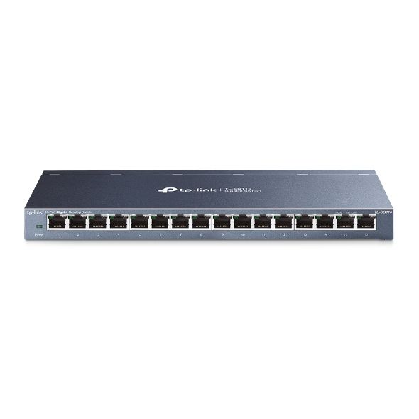TL-SG116 - Switch TP-Link 16xRJ45 GbE Negro (TL-SG116)