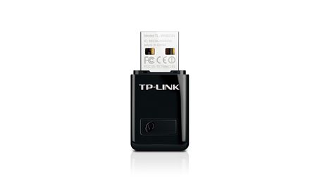 TL-WN823N - Adaptador TP-Link Nano AC300 2.4GHz WPS USB 2.0 WLAN Antena Interna Negro (TL-WN823N)