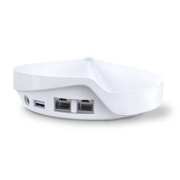 DECO M9 PLUS(1-PACK) - Router inalmbrico TP-LINK Deco M9 Plu router  Doble banda (2,4 GHz / 5 GHz) Gigabit Ethernet Blanco