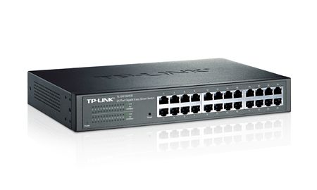 TL-SG1024DE - Switch TP-Link 24xRJ45 Ethernet GbE Rack 1U Negro (TL-SG1024DE)