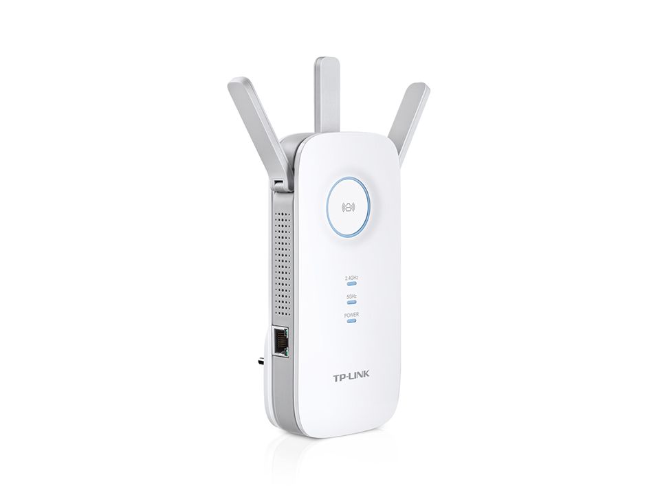 RE450 - Repetidor TP-Link 1300 Mbit/s WiFi DualBand 1xRJ45 Ethernet GbE 3 Antenas Externas Blanco (RE450)