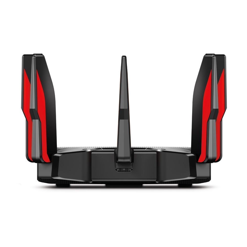 ARCHER C5400X - Router inalmbrico TP-LINK Archer C5400X router  Tribanda (2,4 GHz/5  GHz) Gigabit Ethernet Negro, Rojo