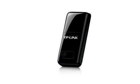 TL-WN823N - Adaptador TP-Link Nano AC300 2.4GHz WPS USB 2.0 WLAN Antena Interna Negro (TL-WN823N)