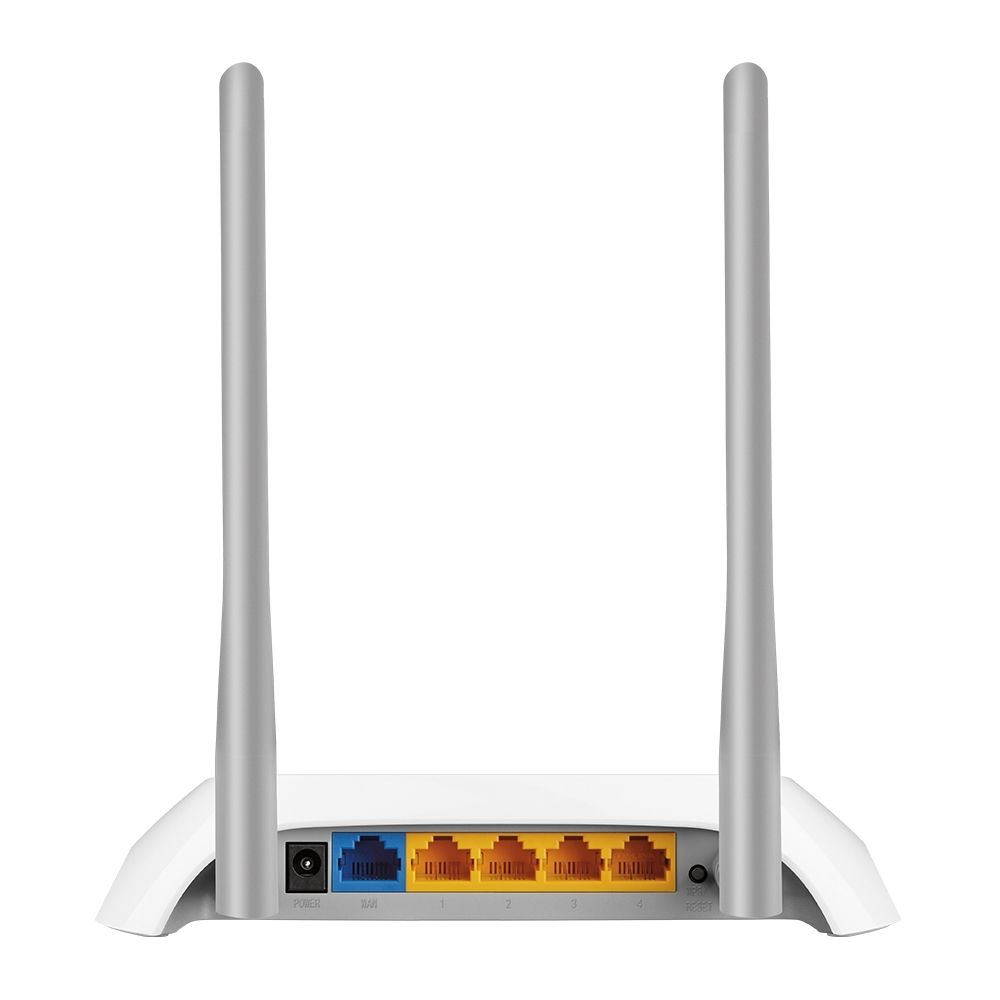 TL-WR850N - Router TP-Link 300Mbps VPN WiFi 4 2.4GHz 4xRJ45 Ethernet LAN/WAN 2 Antenas Externas Gris/Blanco (TL-WR850N)