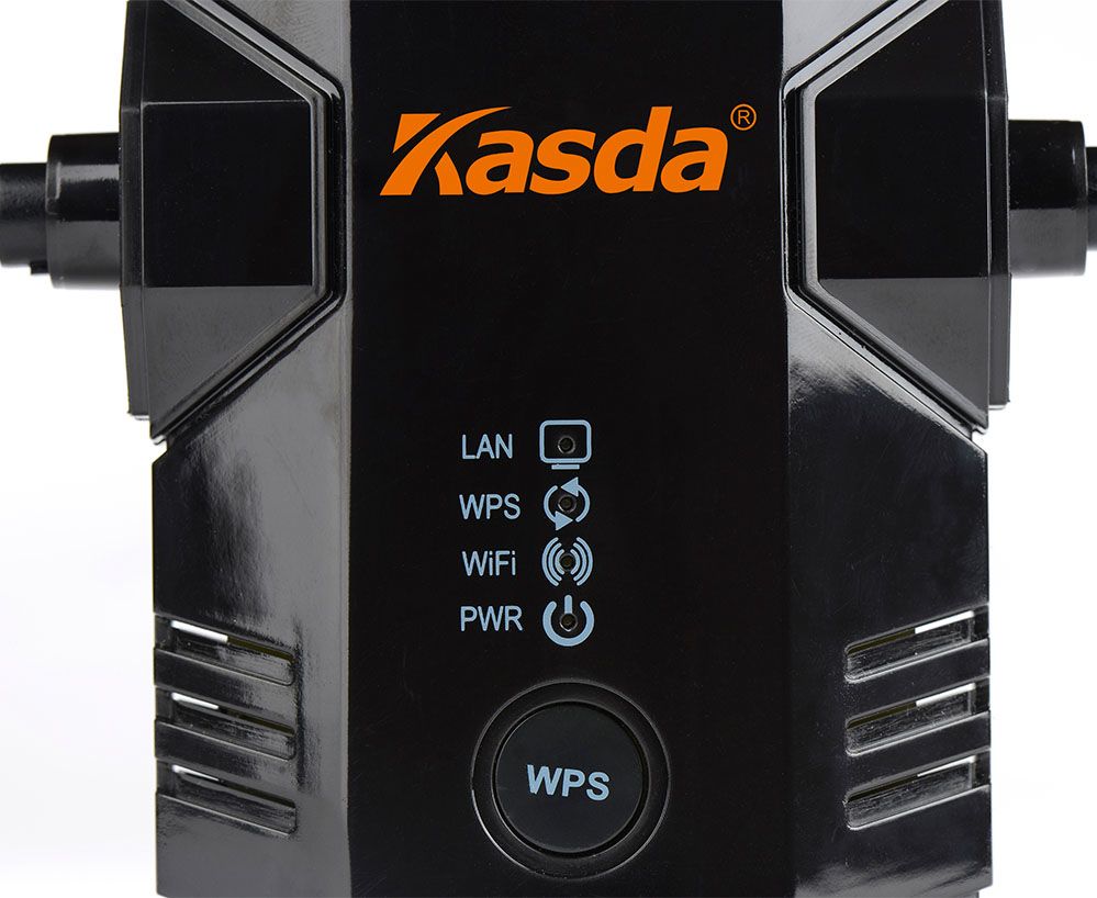 KW5583 - Ampliador de red Kasda KW5583 ampliador de red Repetidor de red 10,100 Mbit/ Negro