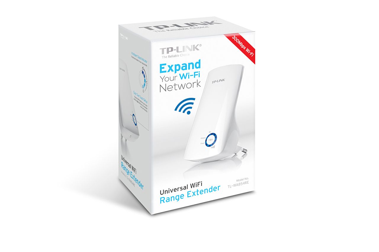 TL-WA854RE - Repetidor TP-Link AC300 300 Mbit/s WiFi 4 DualBand 2Antenas Internas Blanco (TL-WA854RE)