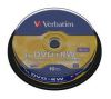 Foto de DVD+RW Verbatim 4x 4.7Gb Spindle 10 (43488)