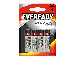 637329 - Pilas alcalinas Eveready  AA-LR6 Pack4 (637329)
