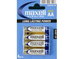 LR06XL-B4MXL - Pilas Alcalinas MAXELL Pack 4 (LR06XL-B4MXL)