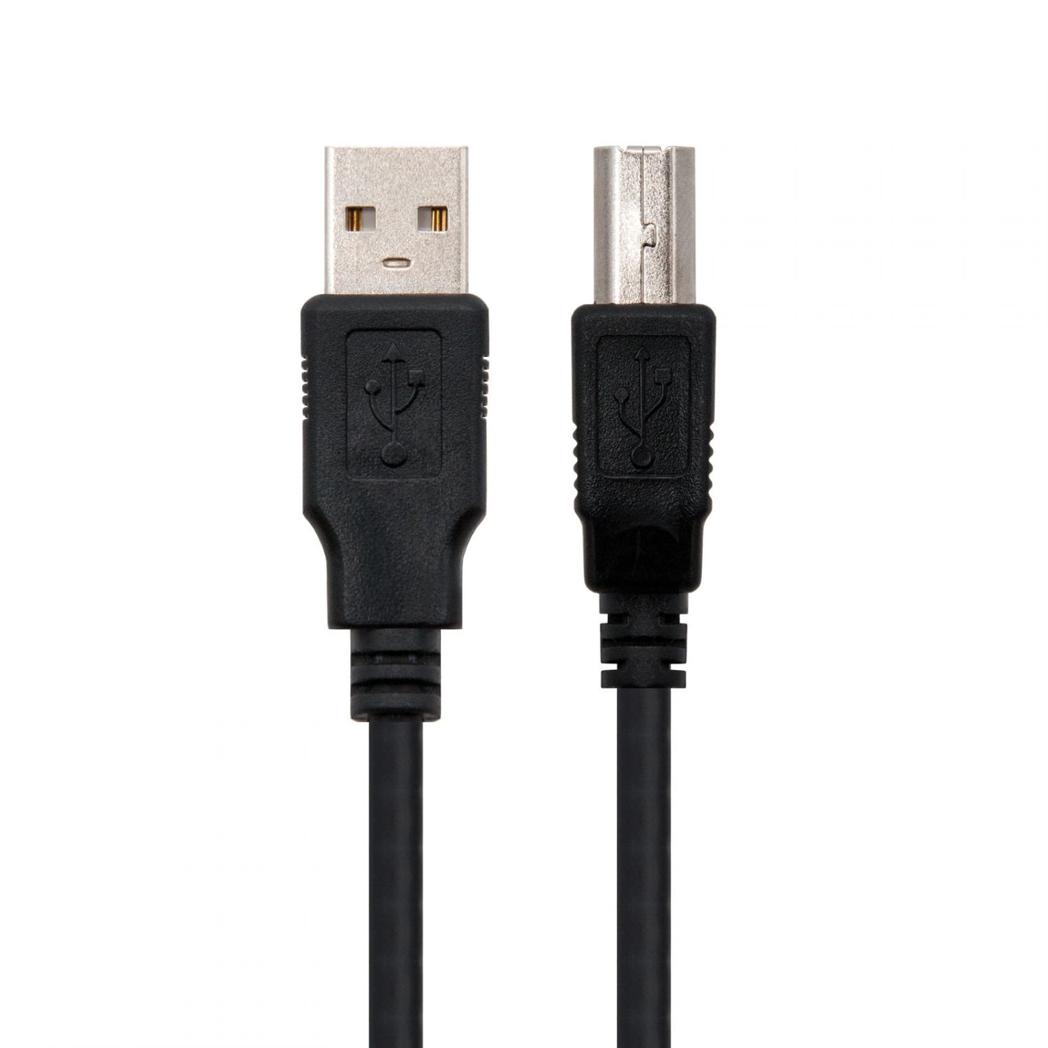 10.01.0102-BK - Cable USB Nanocable 10.01.0102-BK  USB 1 m 2.0 USB A USB B Negro