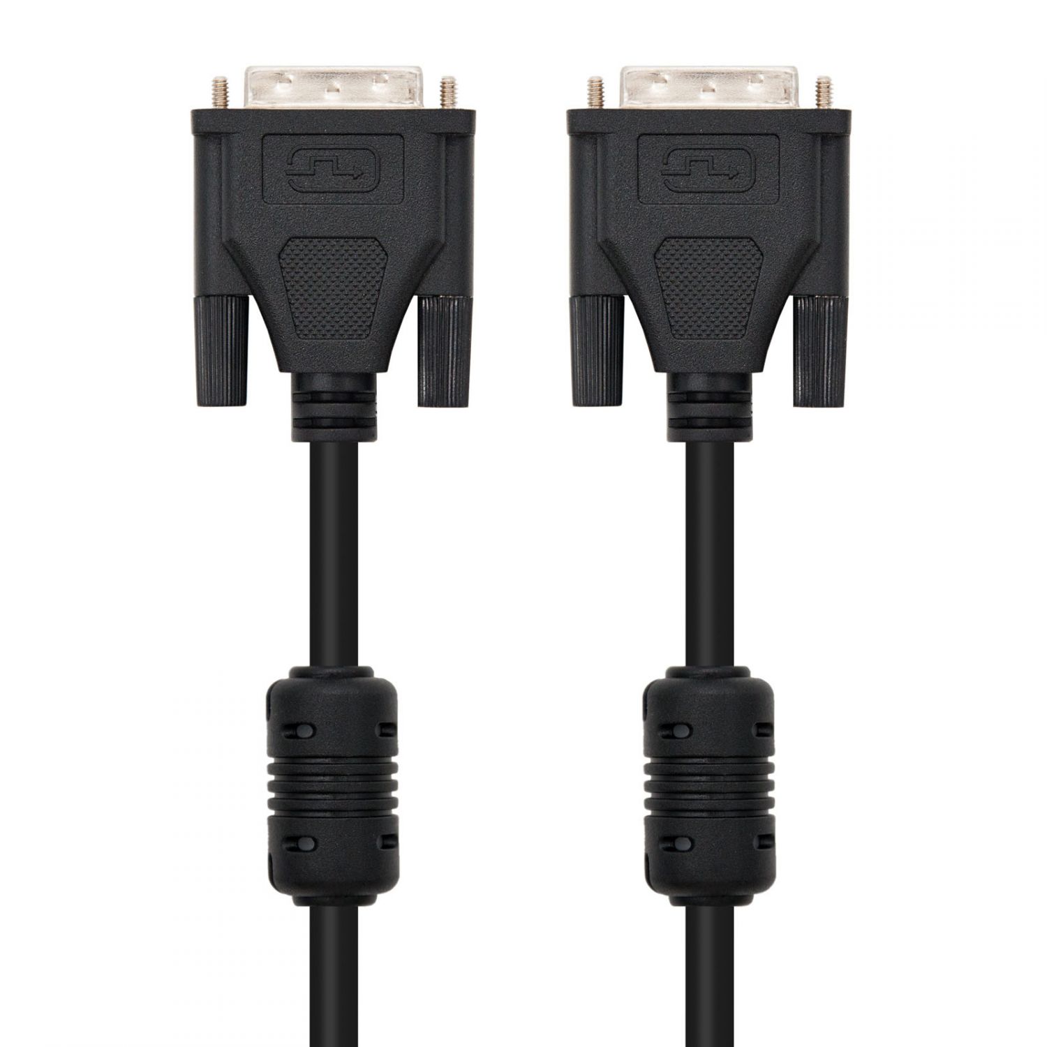10.15.0602 - Cable DVI Nanocable 10.15.0602  DVI 1,8 m Negro