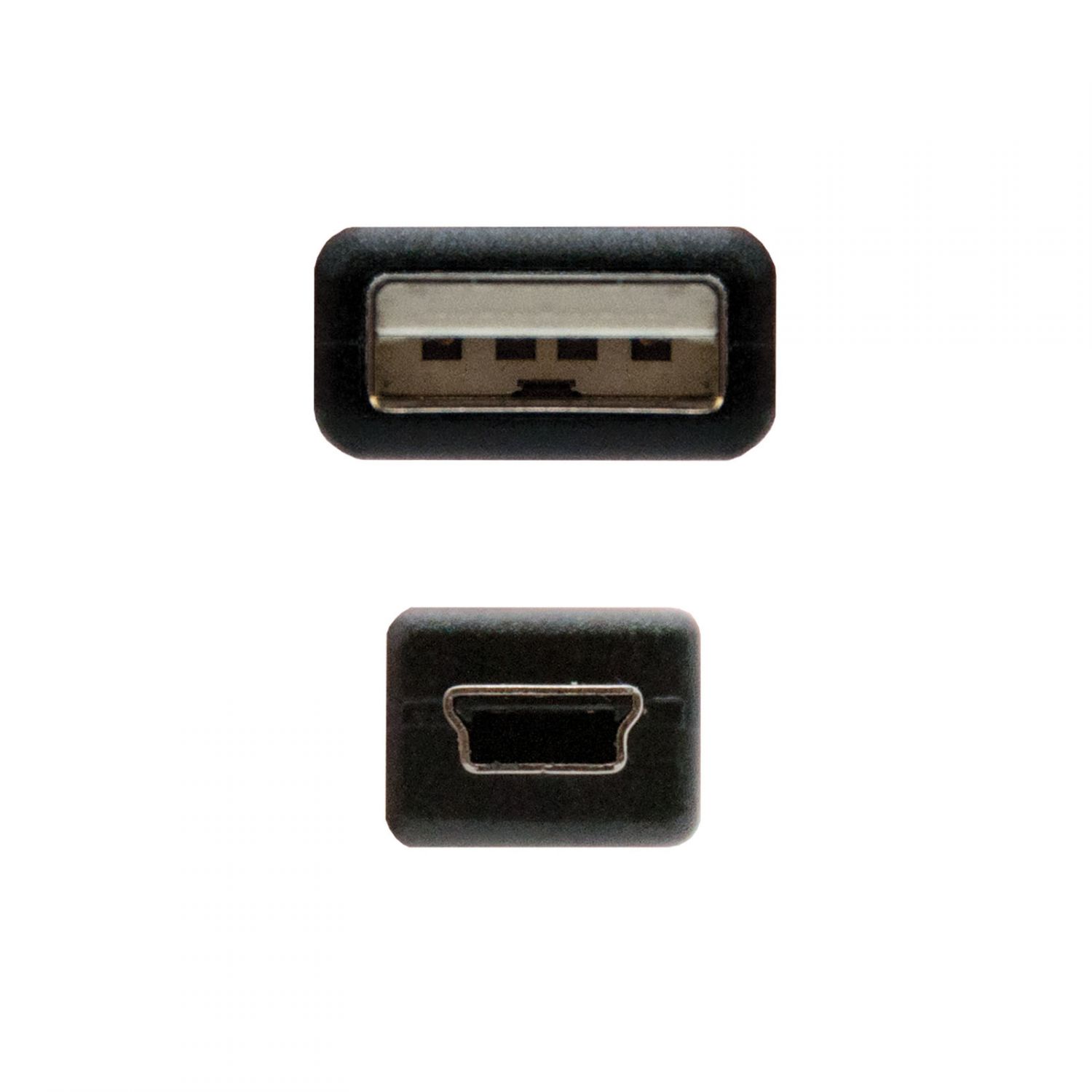 10.01.0405 - Nanocable USB-A/M a Mini USB-M 4.5m Negro (10.01.0405)